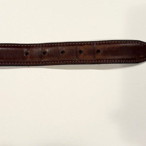 Dockers men's brown leather belt, XL - Picture 5 of 5